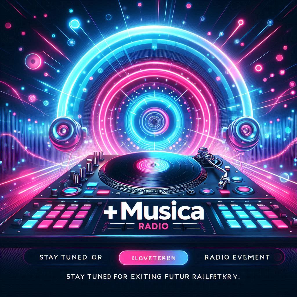 Crea un anuncio para radio Musica donde diga que esten atentos con los futuros eventos de la radio, (1)